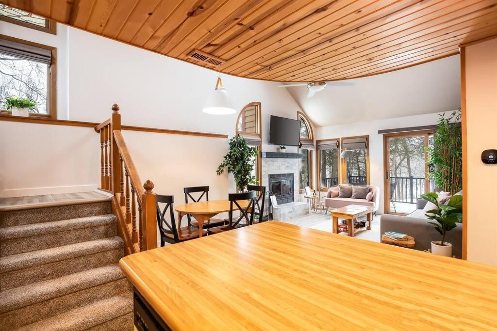 Peaceful 2-Bedroom Townhome Retreat W/Wooded View Galena Exterior foto