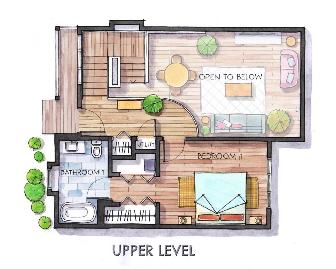 Peaceful 2-Bedroom Townhome Retreat W/Wooded View Galena Exterior foto